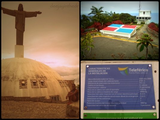Christ The Redeemer Statue;; DR Flag;; Facts about the Teleférico 